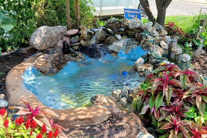 Water feature installation